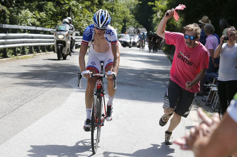 Alexandre Geniez (FDJ) fighting on