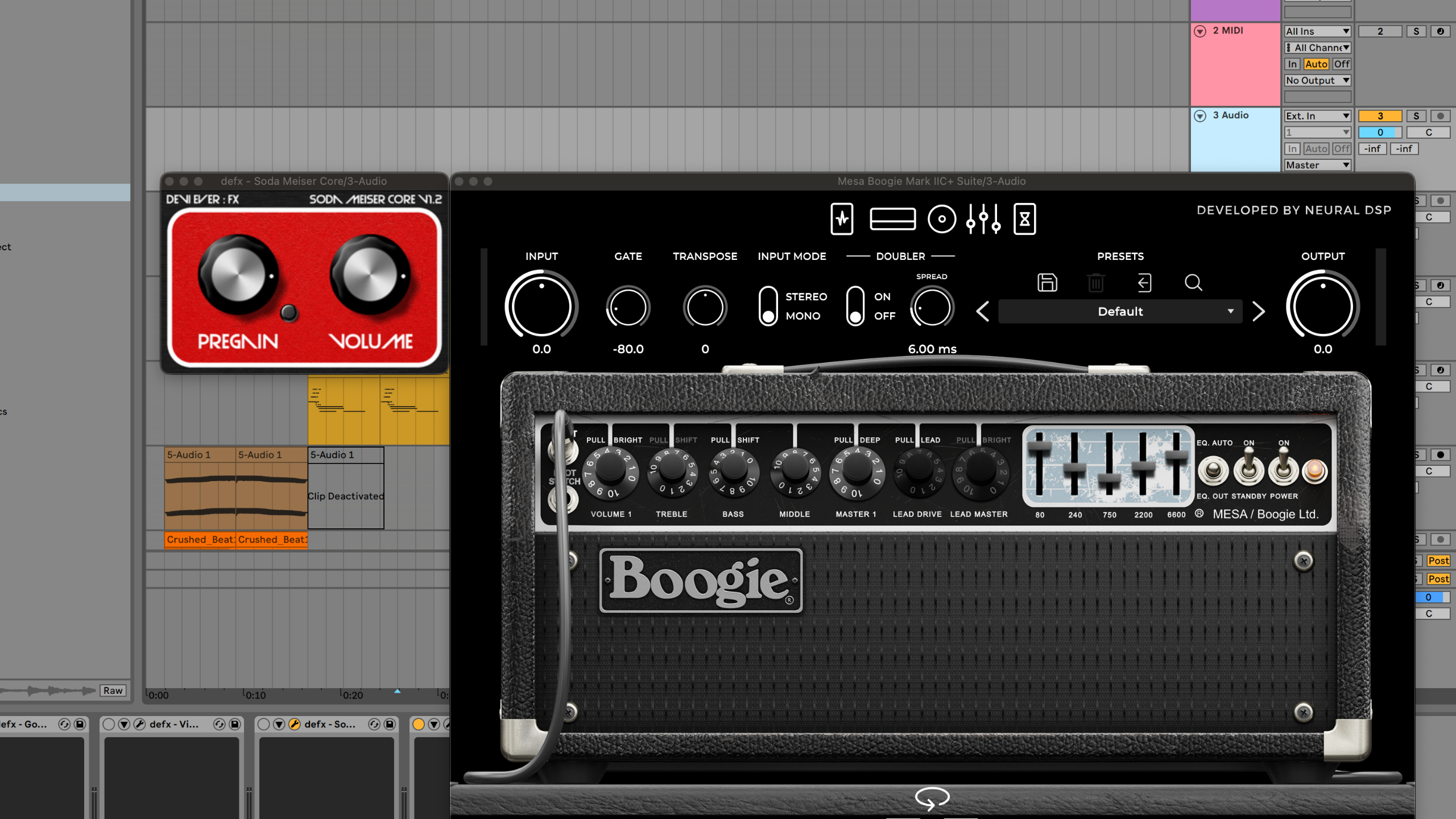 Devi Ever fuzz pedal plugins screenshots