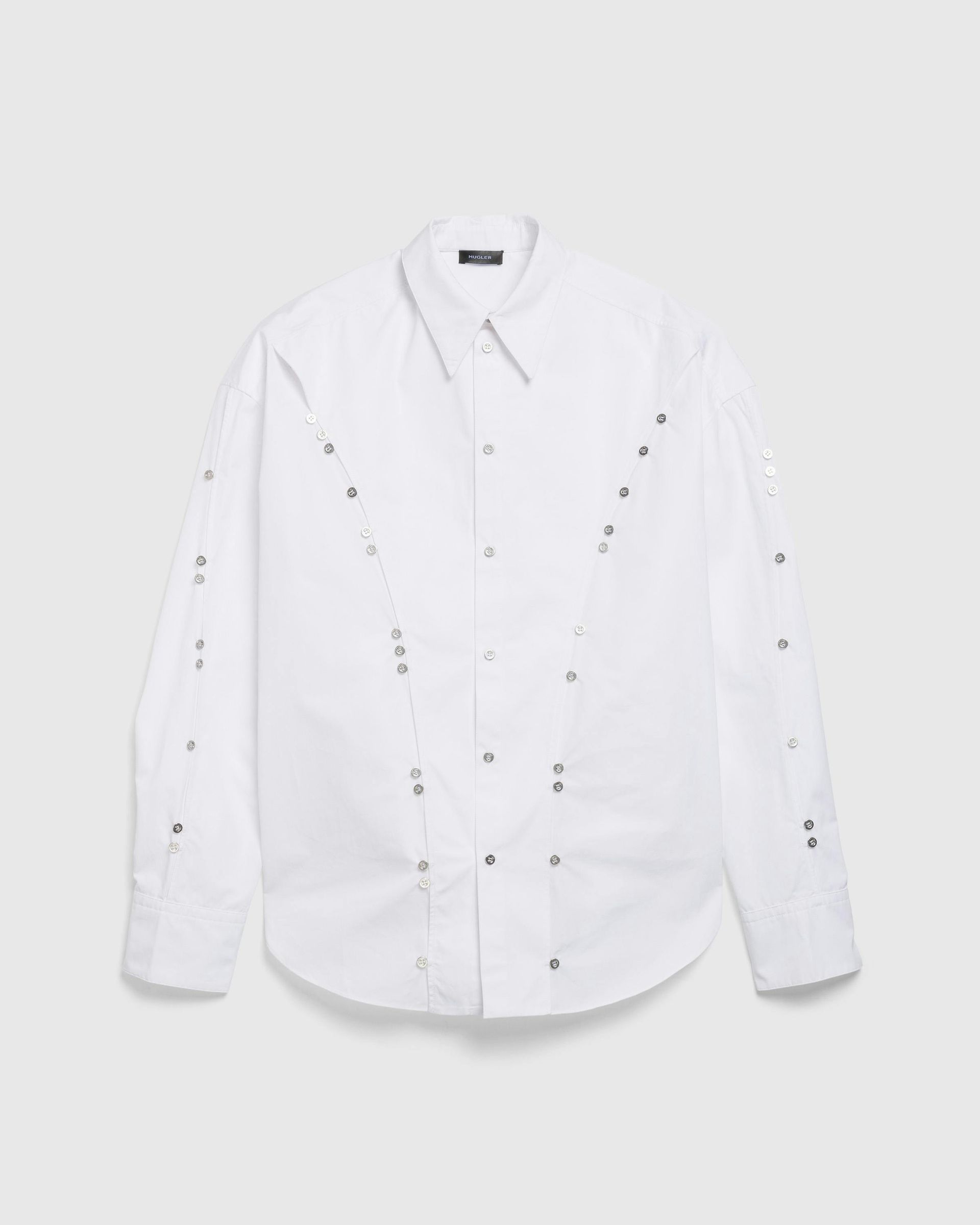 Mugler, Mugler – Long-Sleeve Button-Down Shirt