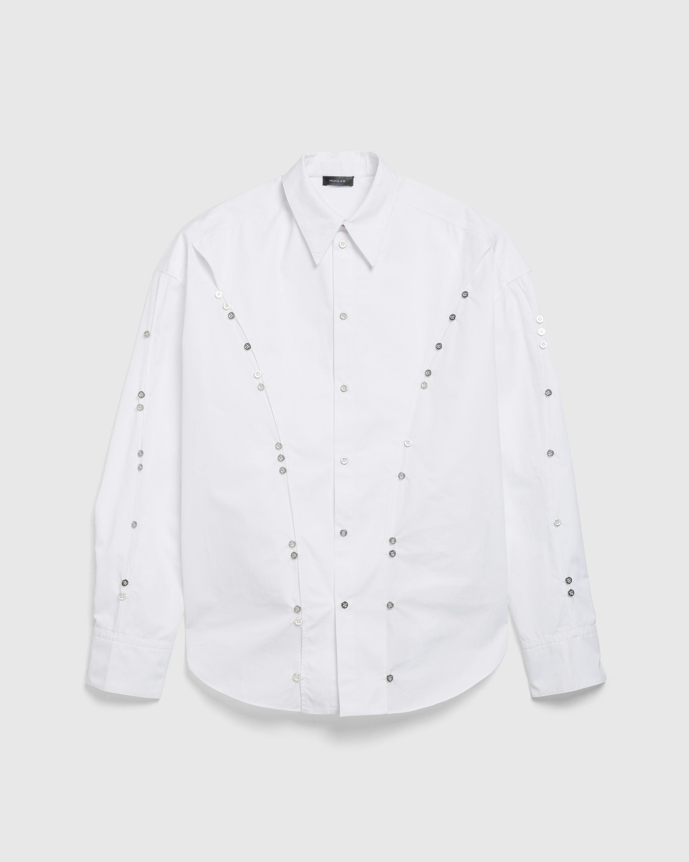 Mugler, Mugler &amp;ndash; Long-Sleeve Button-Down Shirt