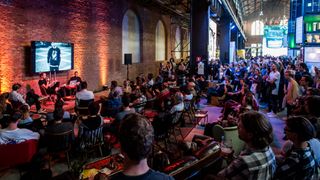 A full house for the Q&A stage at OFFF By Night 2016