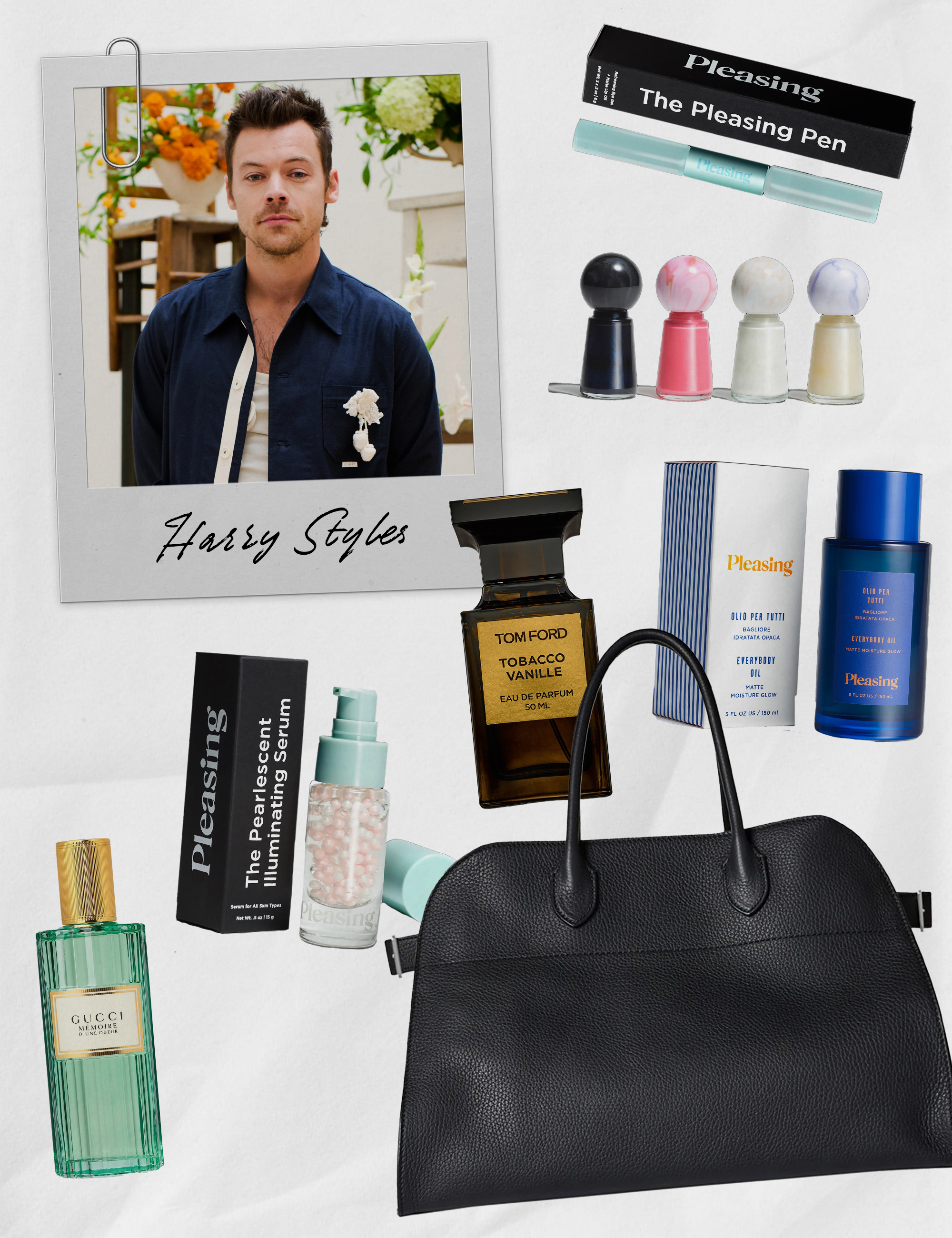 Harry Styles&#039; beauty essentials