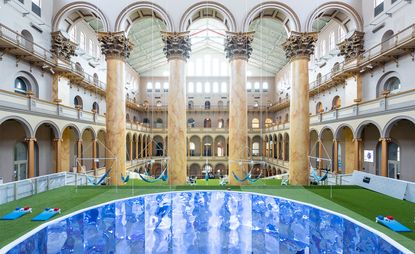Lawn at National Building Museum by Rockwell Lab. 