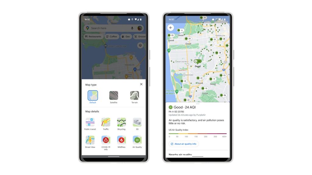 Google Maps update will help you breathe a little easier TechRadar