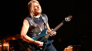 Steve Morse of Dixie Dregs performs at Variety Playhouse on April 20, 2024 in Atlanta, Georgia.