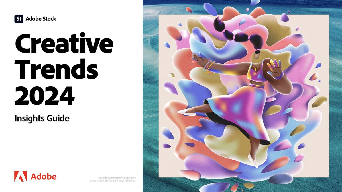 Adobe’s creative trends for 2024 are all about joy, calm, and nostalgia