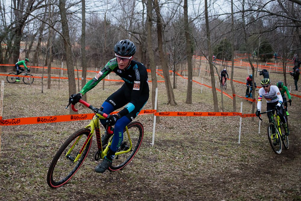 Andrew Dillman was fifth on the opening day at Ruts 'n' Guts
