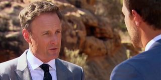 The Bachelor 2020 Chris Harrison tells Peter Weber something at final rose ceremony in Australia ABC