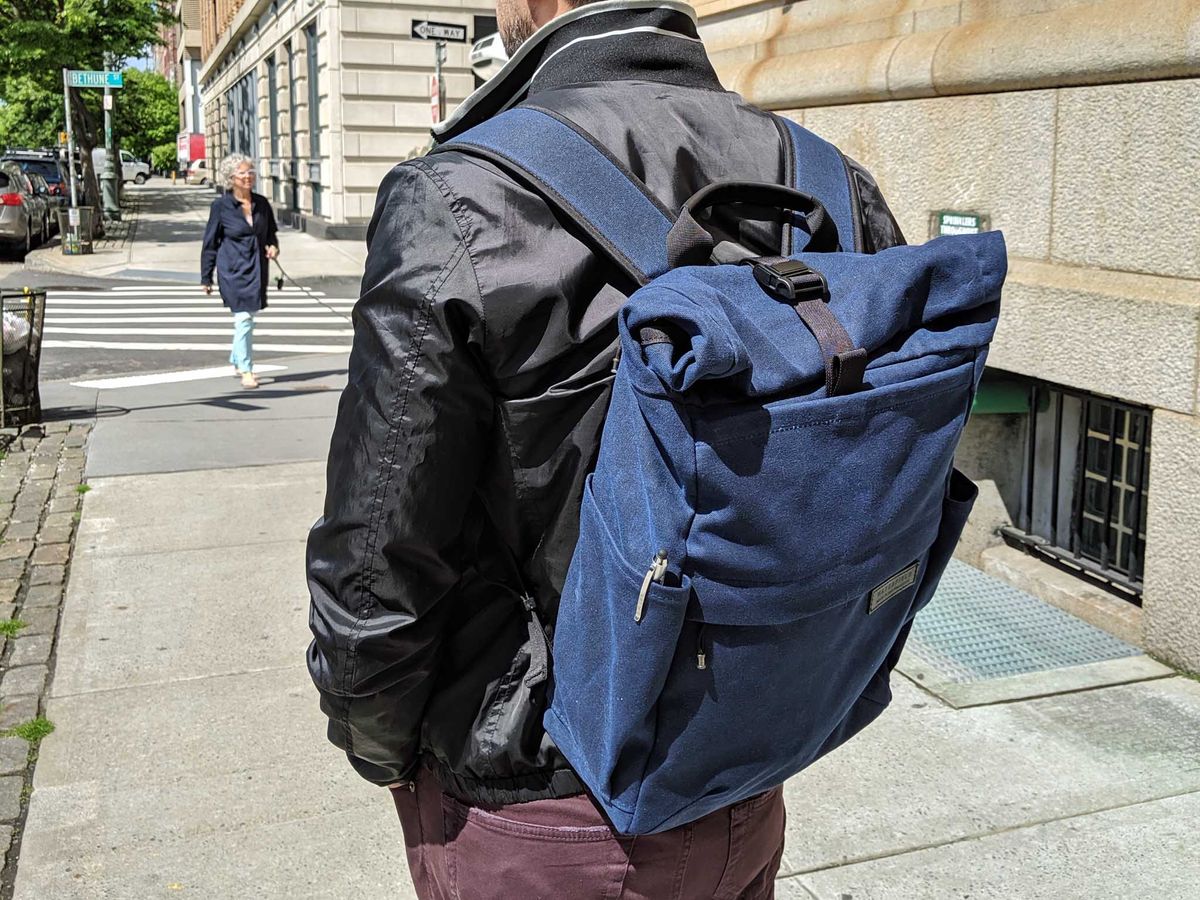 Waterfield Designs Tech Rolltop Backpack review: My new favorite laptop ...