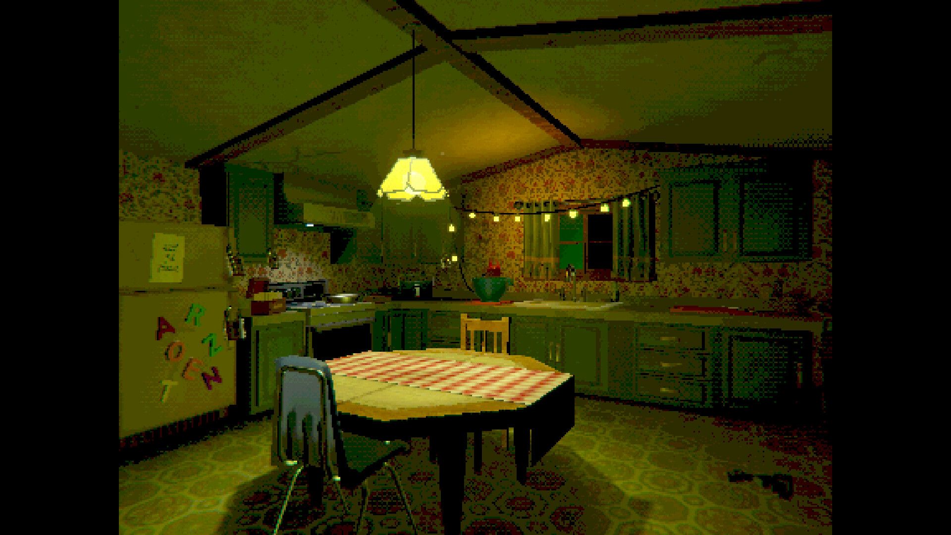 A creepy kitchen