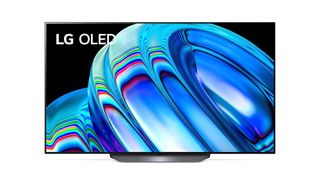LG B2 OLED TV on white background