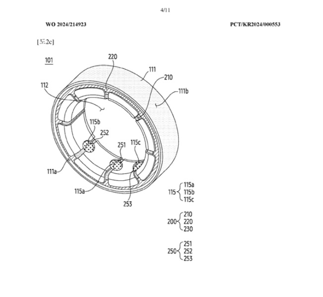 Патент Samsung предполагает, что следующее кольцо Galaxy Ring сможет изменять размер под ваш палец