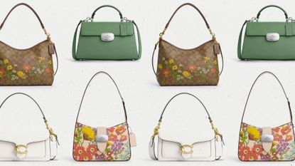 coach outlet spring floral collection