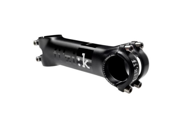 The aluminium Fi'zi:k Cyrano R1 stem comes in lengths between 70mm and 130mm, in 10mm increments, and in 7- or 20-degree angles
