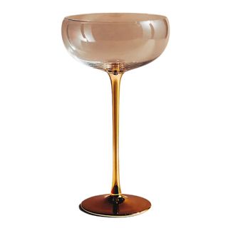 A cocktail glass