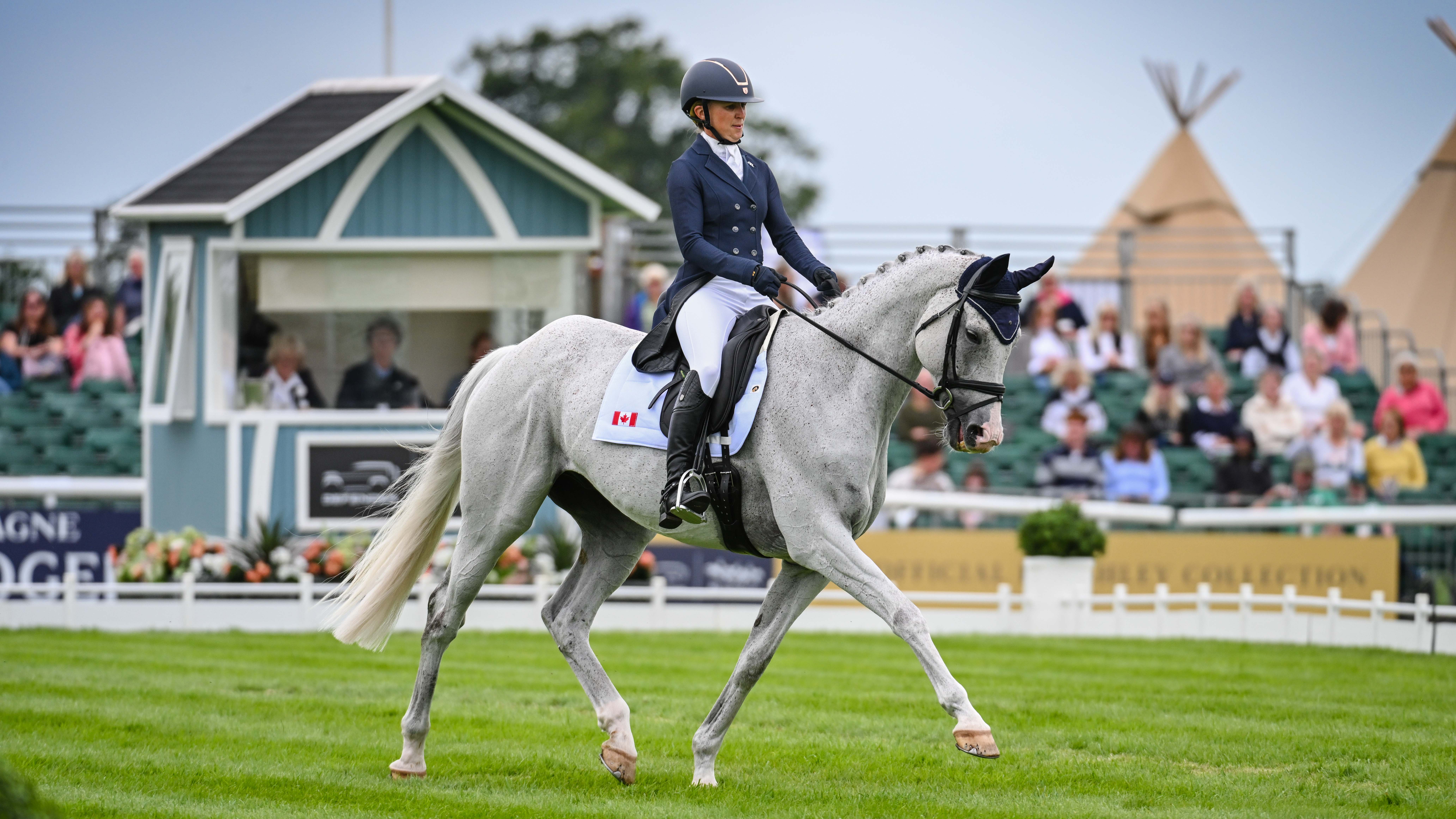 Jessica Phoenix riding Wabbit