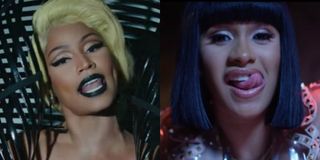 Nicki Minaj "Krippy Kush Remix" Music Video / Cardi B "Bodak Yellow" Music Video