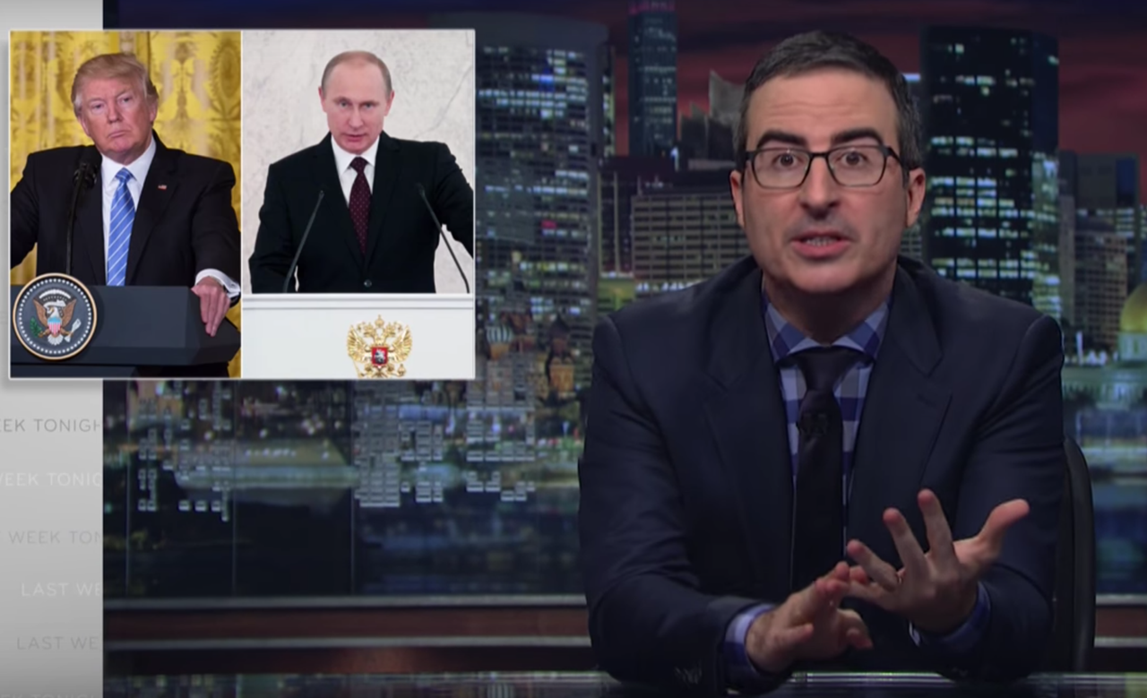 John Oliver lambasts Trump&amp;#039;s relationship with Putin