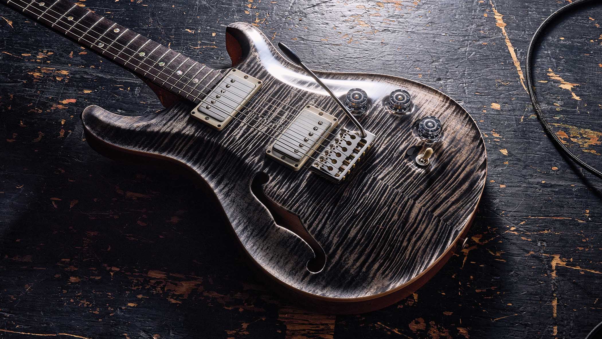 The PRS DGT Semi-Hollow Dave Grissom signature model