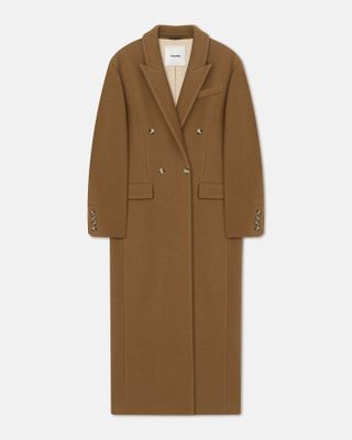 Ferris - Felted Wool Coat - Walnut