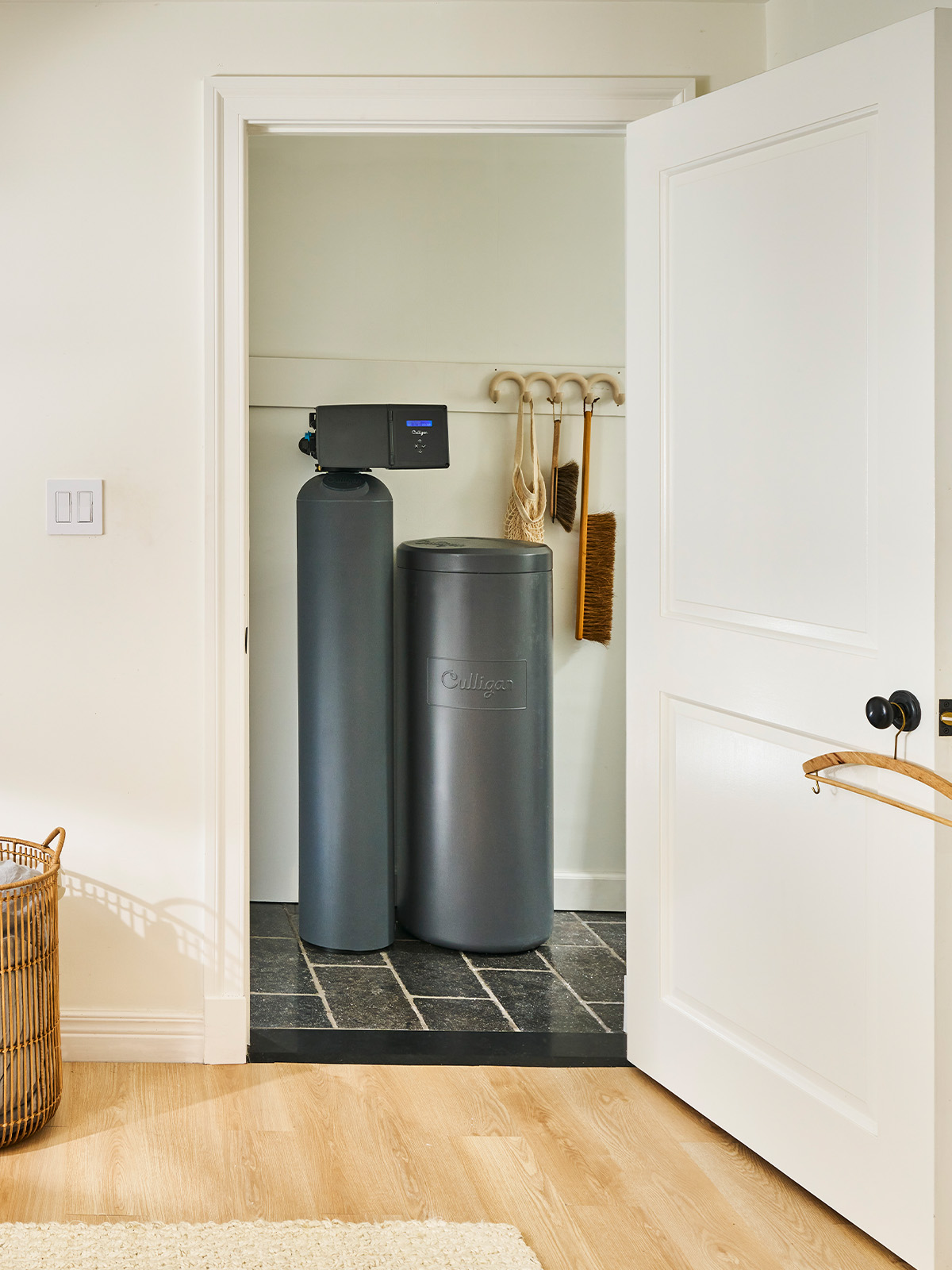 Images of Culligan Water products. 