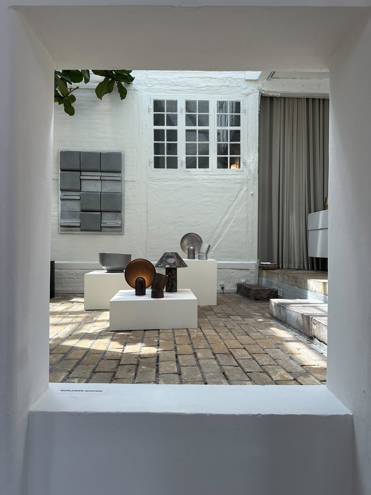 Design objects on display at concept store Rue Verte during 3 Days of Design 2026