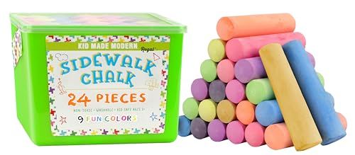 Kid Made Modern 24-Pack Sidewalk Chalk