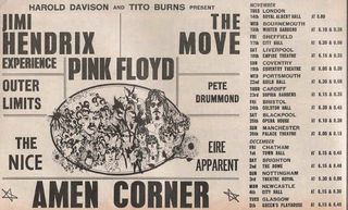 A magazine ad for the 1967 tour