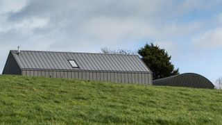 The Zinc roofs in the landscape