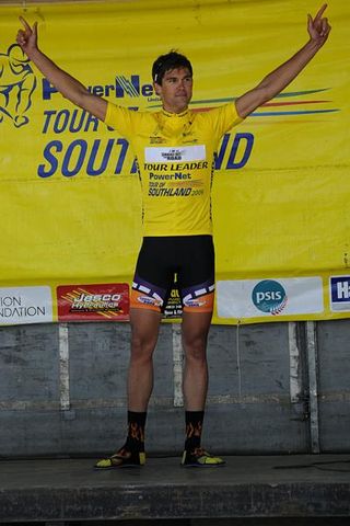 Jack Bauer of Share the Road is the new leader of the Tour of Southland