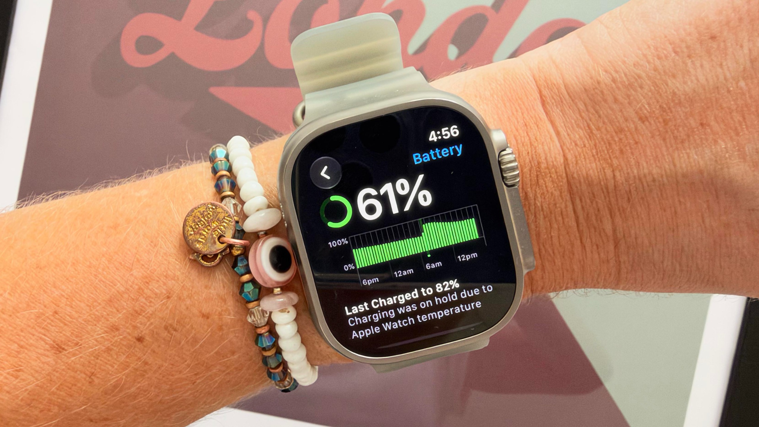 battery life on Apple Watch Ultra 4