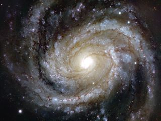Messier 100 Spiral Galaxy space wallpaper