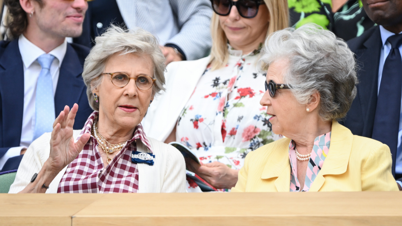 The Duchess of Gloucester&#039;s red gingham dress