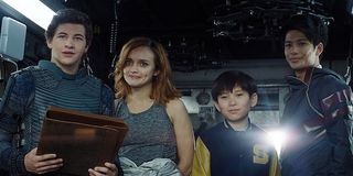 Wade, Art3mis, Sho and Daito in Ready Player One
