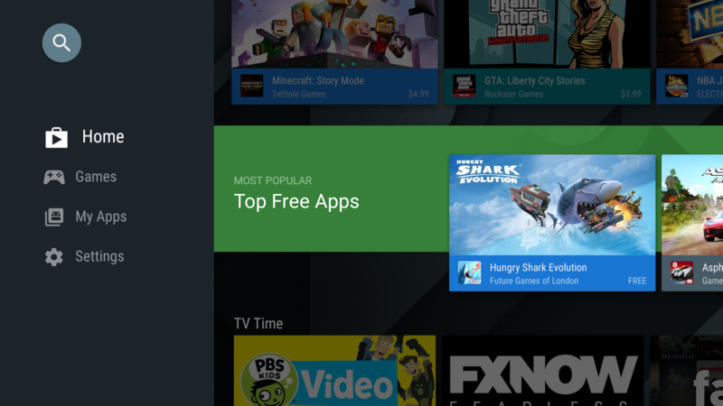 Google Play Store Shield TV