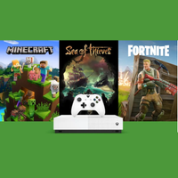 Xbox One S All Digital Edition | Sea of Thieves | Minecraft | Fortnite | Deal price: £169.99
