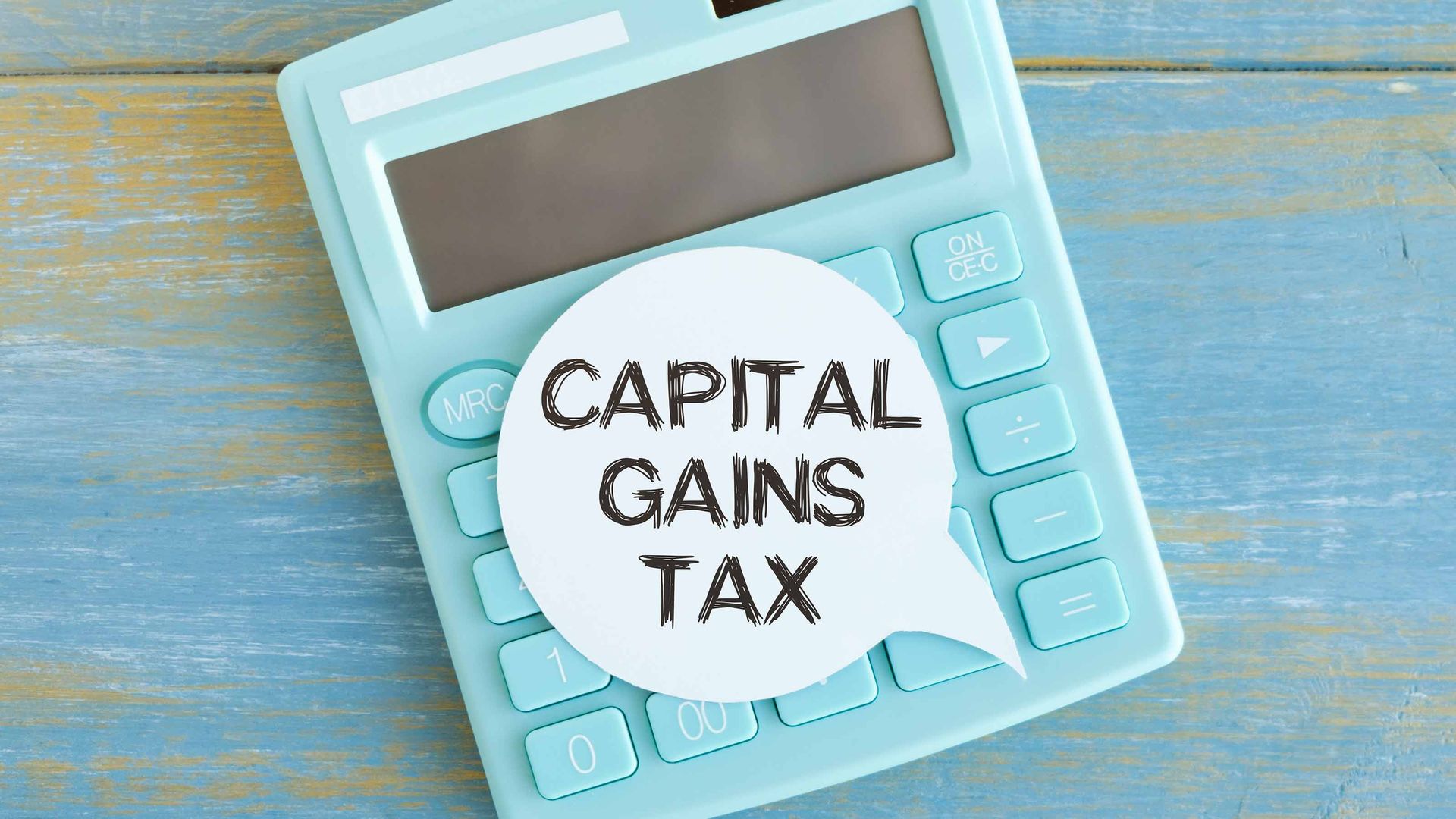 Long-Term Capital Gains Tax Rates