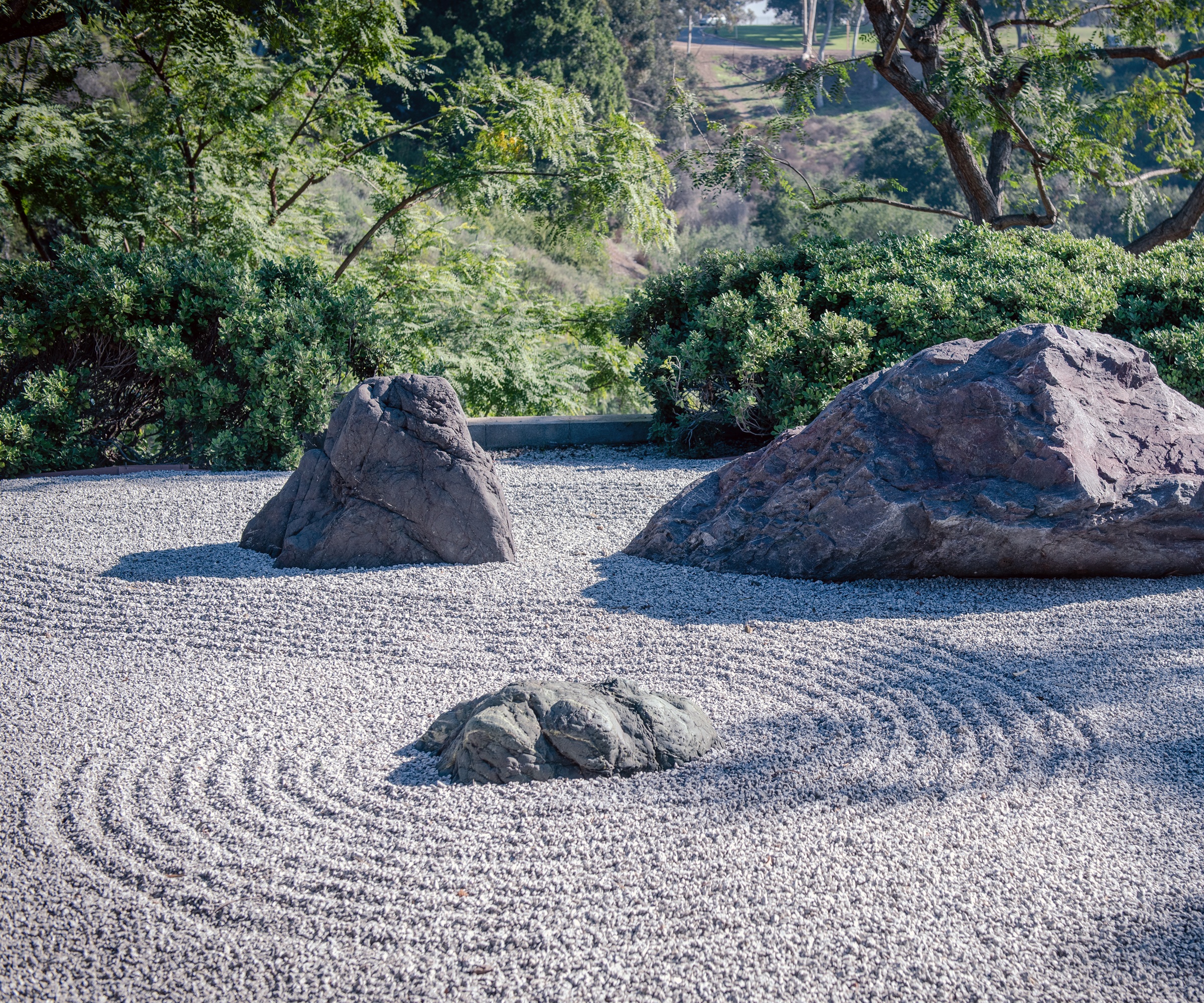 Friendship garden, Dry rock garden, zen