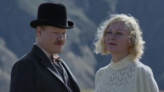 Jesse Plemons and Kirsten Dunst in The Power of the Dog