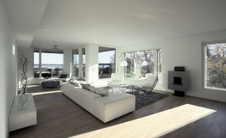 Lounge area of a residence