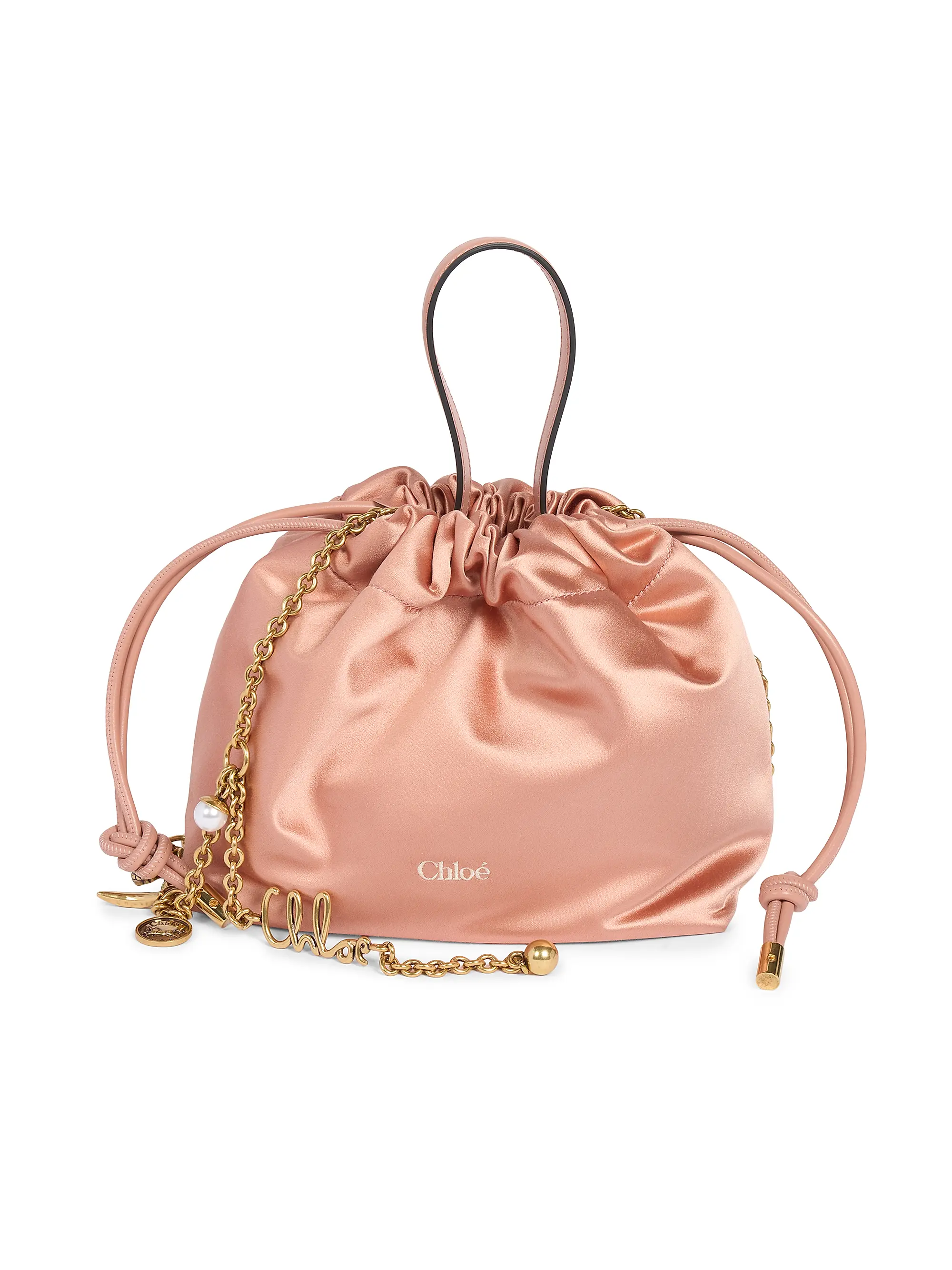 Icons Mini Satin Clutch Bag