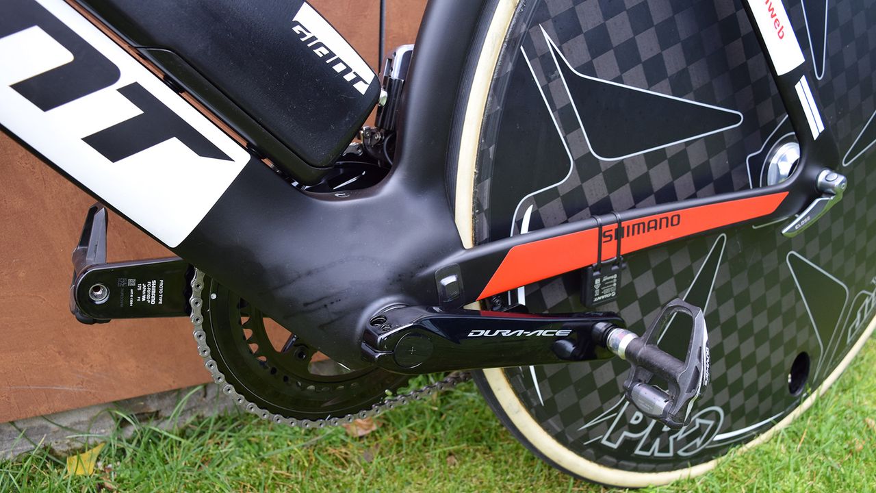 The oversized bottom bracket is 92 millimeters wide and claims to contribute to stiffness in the area