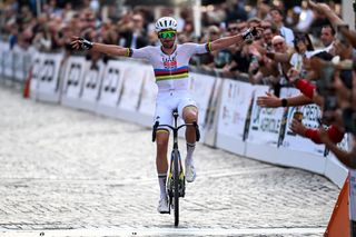Veneto Classic: Brandon McNulty punctuates season with first victory in rainbow stripes