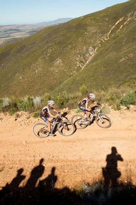Former Superbike rider Ben Bostrom of Meerendal Songo Specialized 2 after finishing 4th