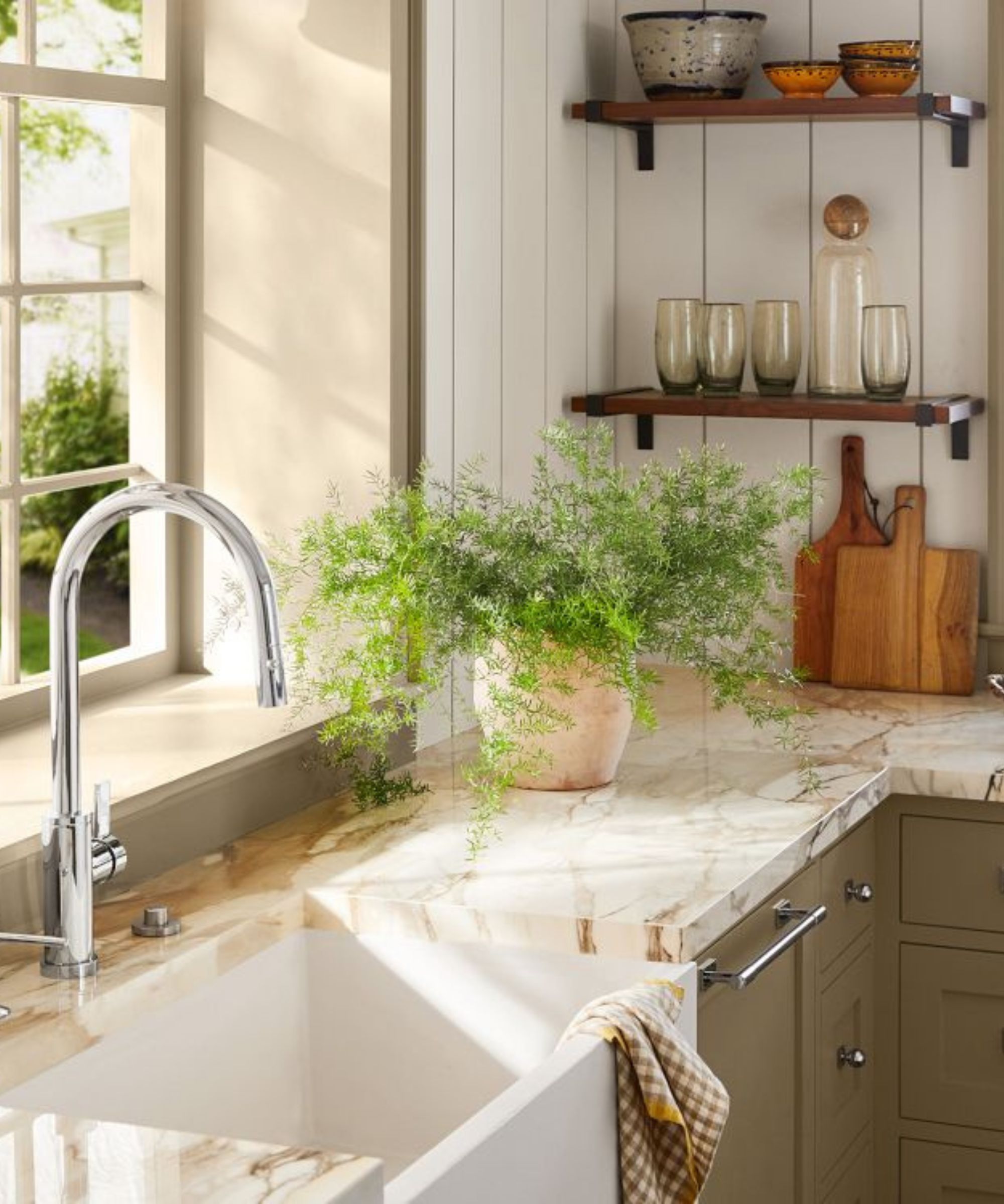 Rejuvenation kitchen faucet