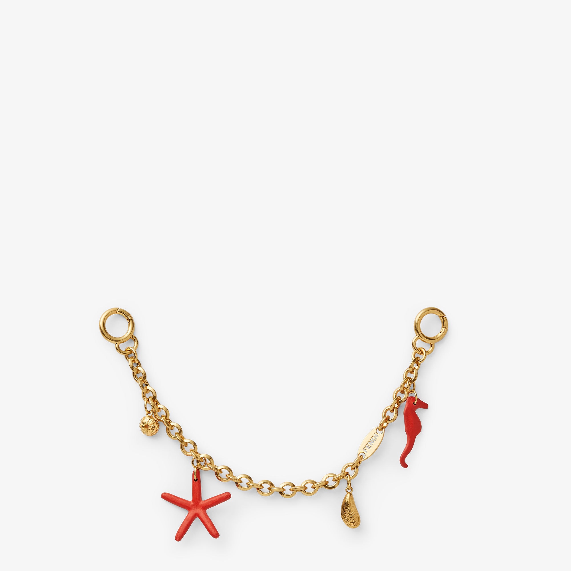 Charm Chain Gold-Coloured Metal Charm