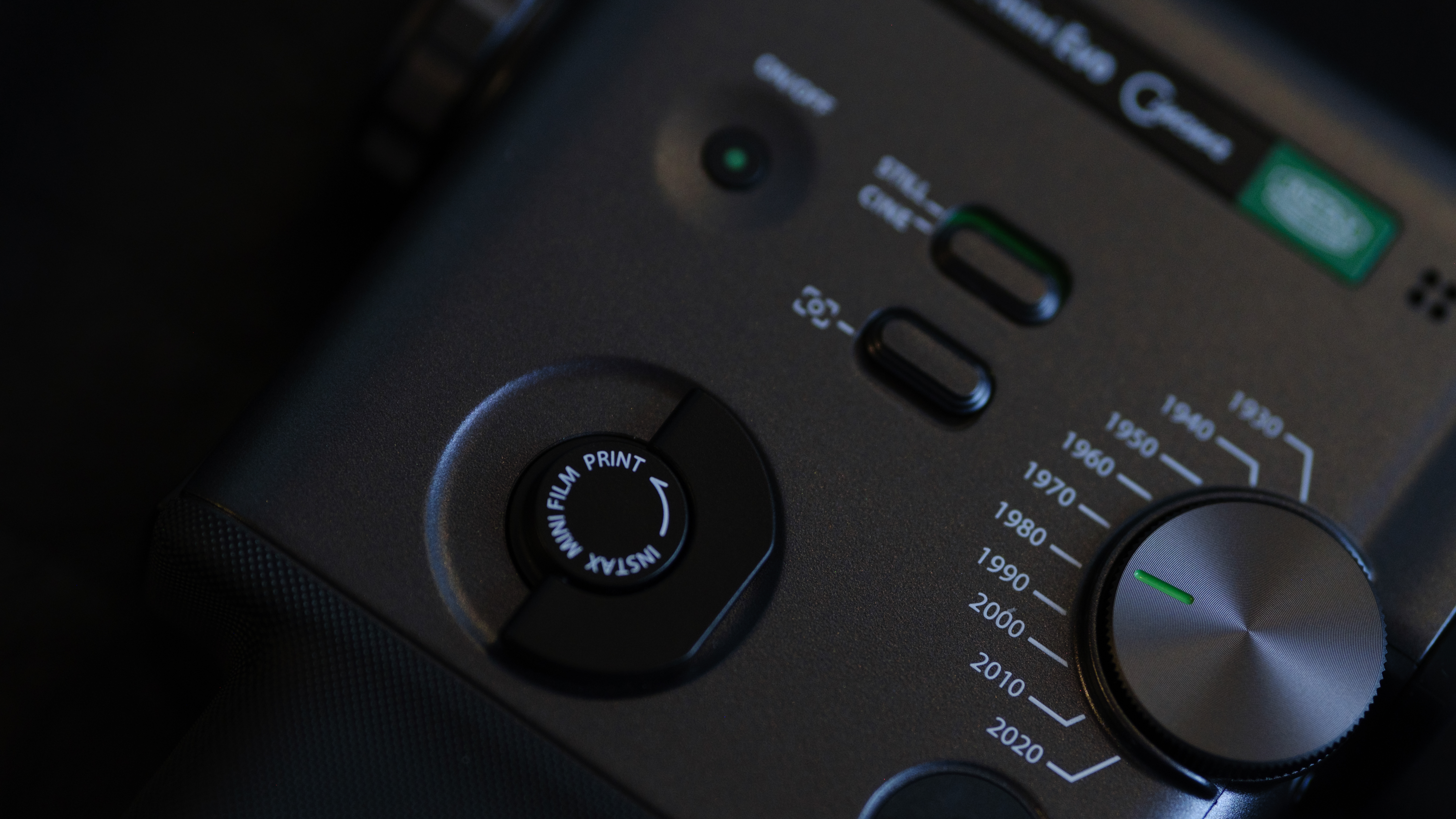 The Fujifilm Instax Mini Evo Cinema decades camera