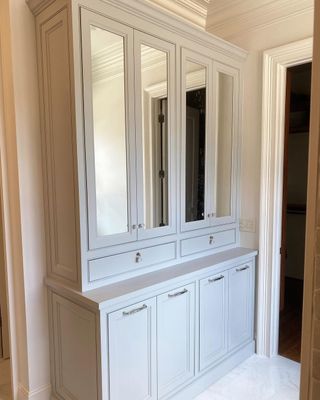 Mirrored Cabinets
