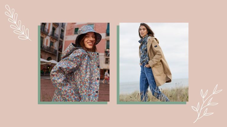 Best waterproof jackets for women include coats from Boden and Joules