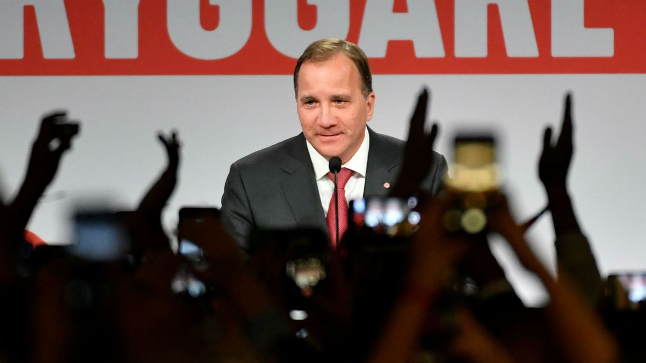 Outgoing Swedish Prime Minister Stefan Löfven